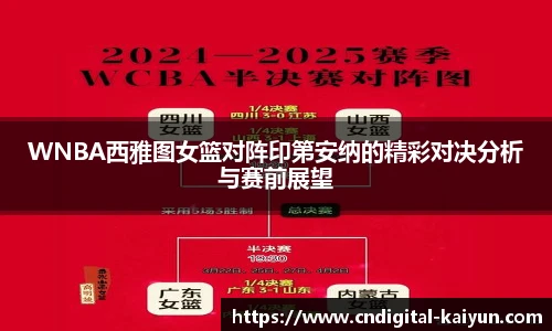 WNBA西雅图女篮对阵印第安纳的精彩对决分析与赛前展望